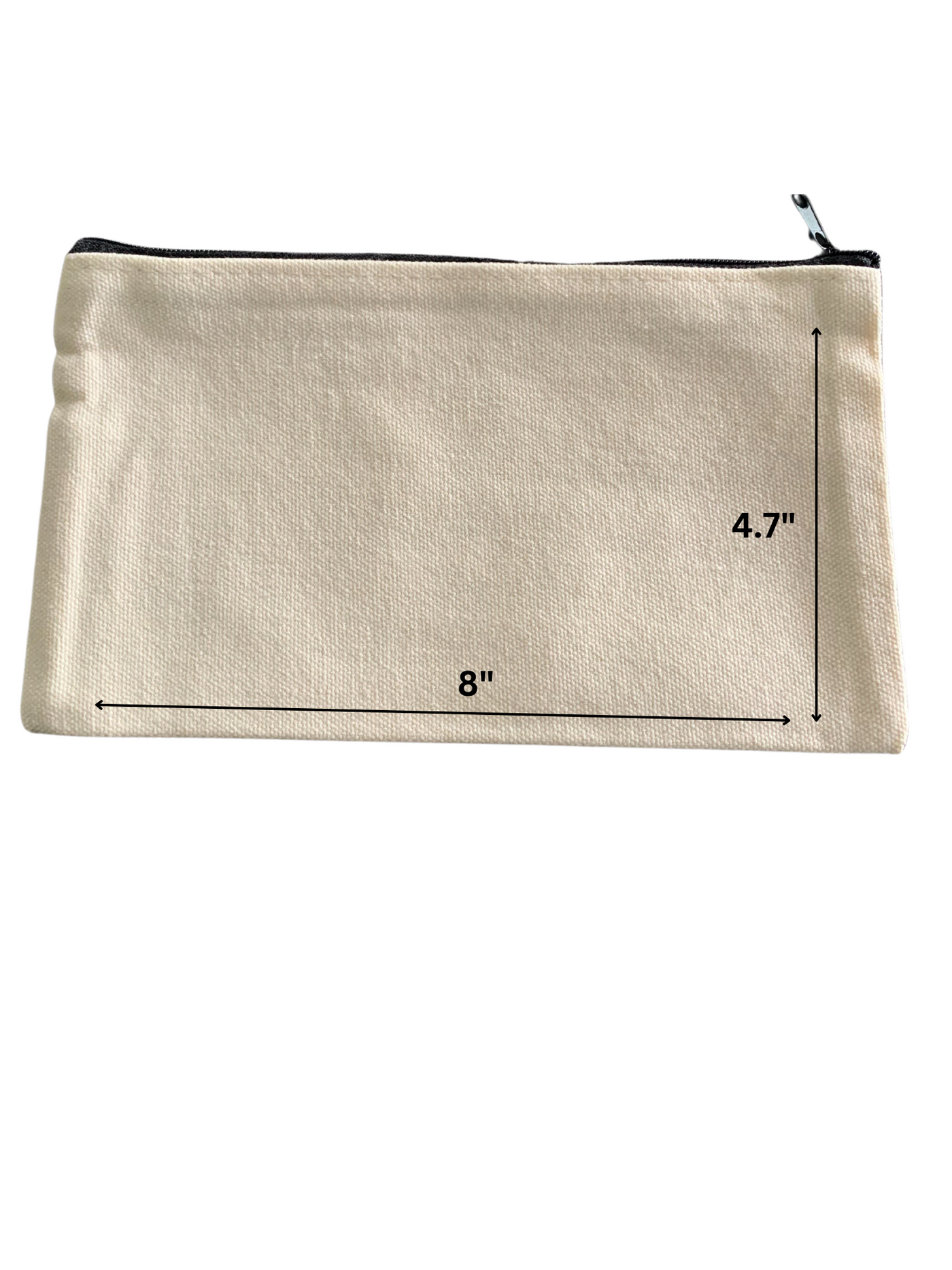 The canvas zippered Mini Klipster Storage Pouch is the perfect way to hold your Mini Klipster and keep your hair accessories protected. It is 8" wide and 4.7" high.