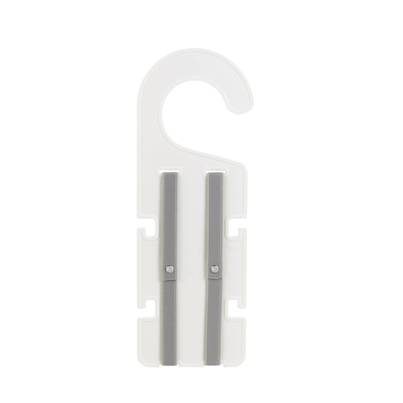 Classic Klipster hair accessories organizer with hanging hook. Compact, double-sided storage for clips, bows, scrunchies, ties, and more. Lightweight and travel-ready.